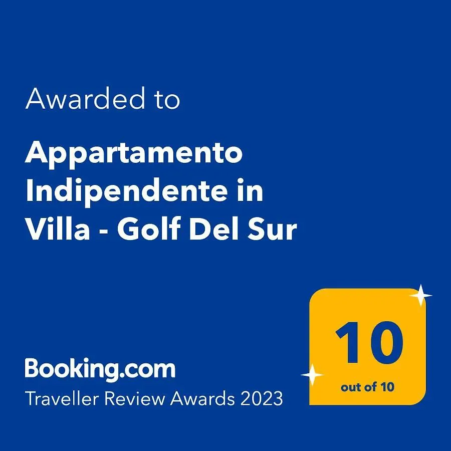 Appartamento Indipendente In Villa - Golf Del Sur San Miguel de Abona Apartment